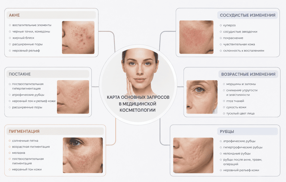 Медицинская косметология: запросы